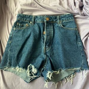 H&M jean shorts. size 2